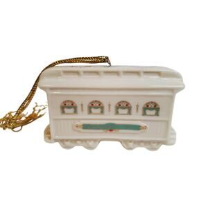 Lenox Ornament - 1991 Train Car - 2"